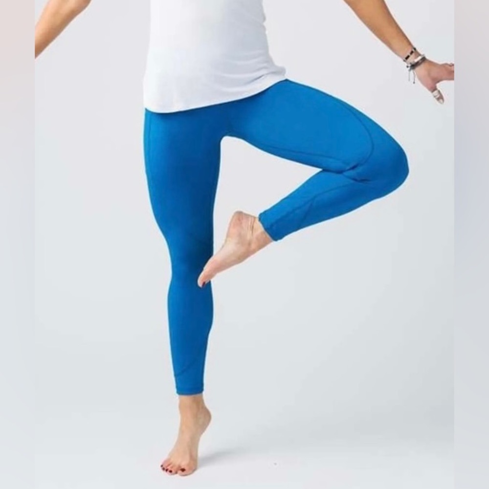 Zyia Light n Tight Hi-Rise 7/8 24” Leggings, Size 14-16, Baltic Blue?